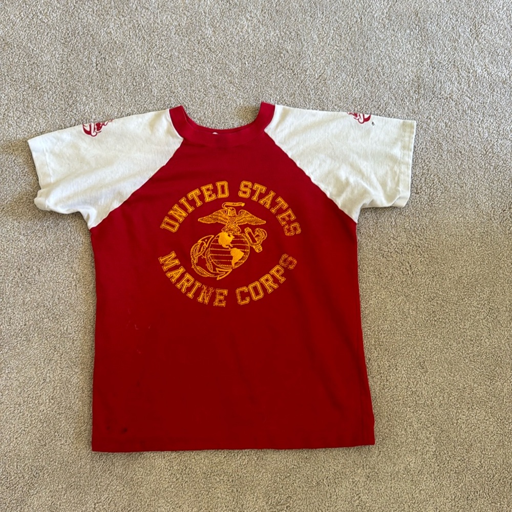 Vintage U.S Marine Corps Graphic T